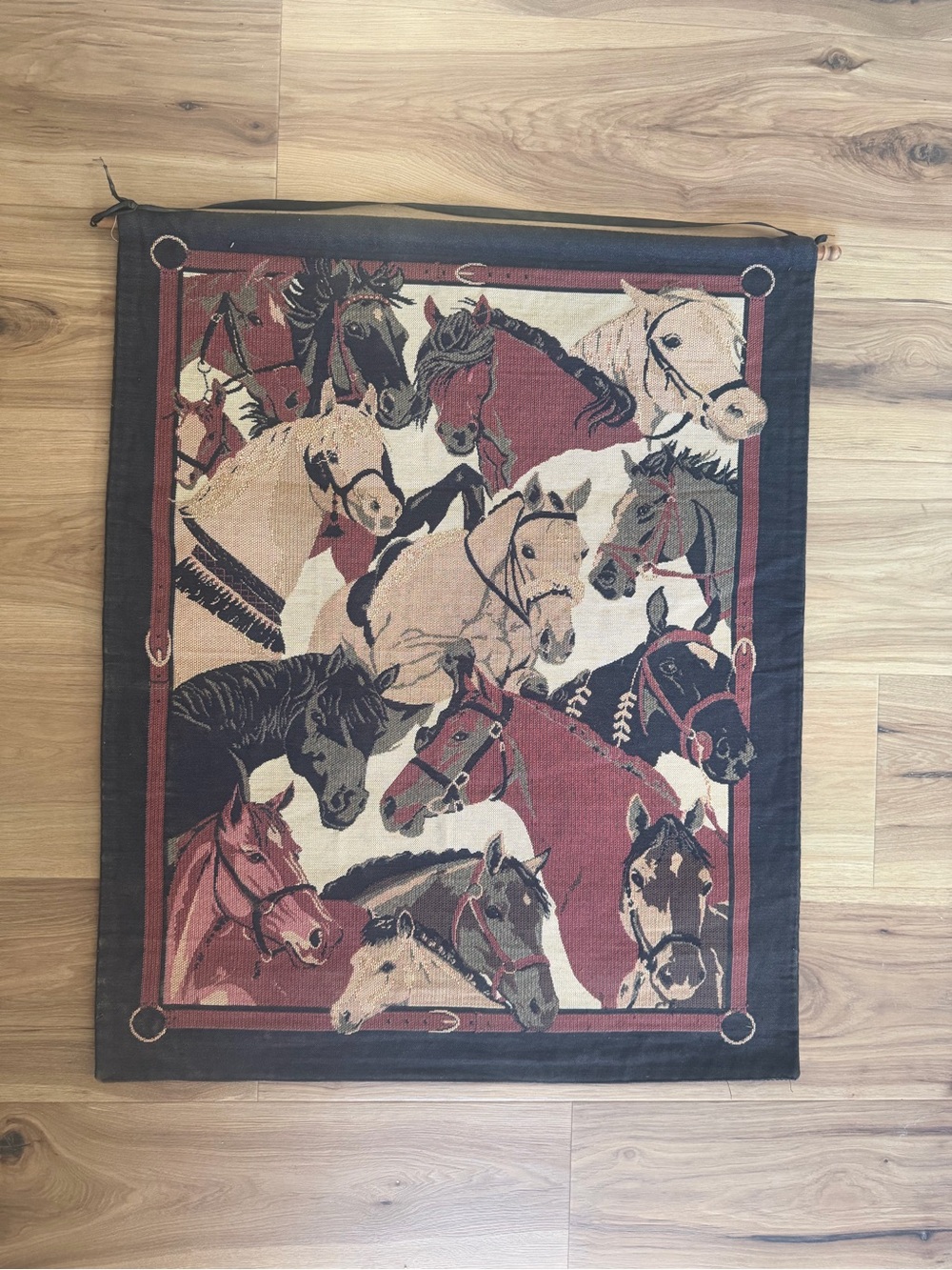 Goodwin Weavers Dressage Horse Tapestry